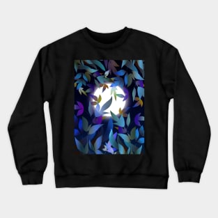 Moonlight in Blue Crewneck Sweatshirt